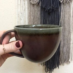 Wide mouth mug
